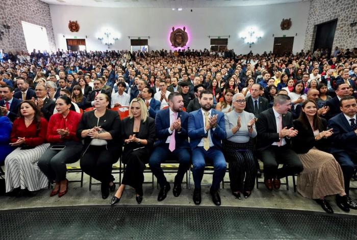 Felicita Reyes Galindo a UMSNH por 108 años de historia humanista