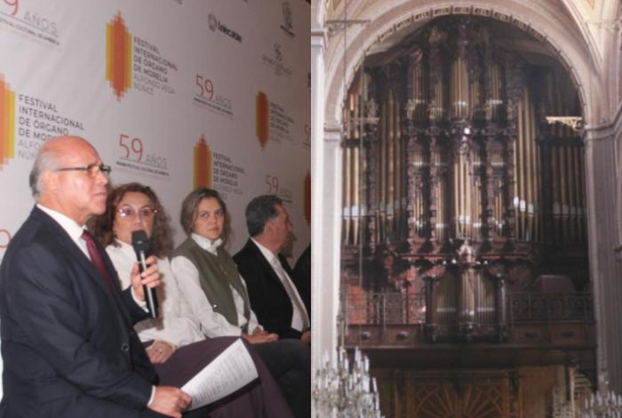 Festival Internacional de Órgano de Morelia celebrará 59 años de tradición musical: Secum