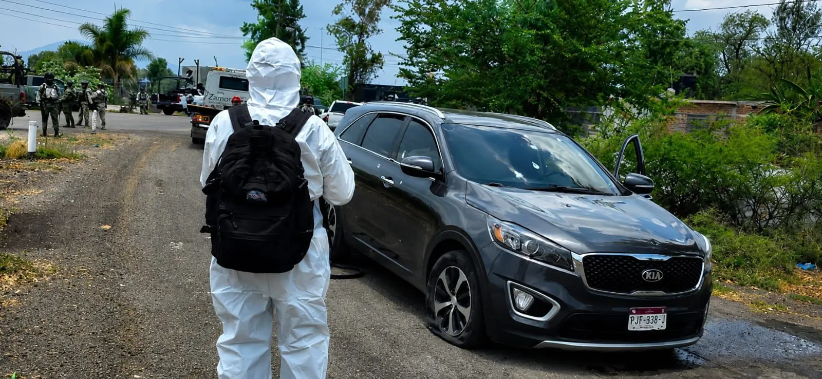 FGE atiende hechos registrados en La Estancia de Amezcua, Zamora