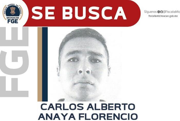 FGE ofrece 100 mil pesos para detener a tránsito que disparó a Ángeles en un retén en Zitácuaro