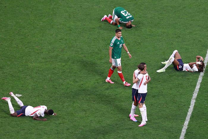 Fin del sueño: Inglaterra resiste el acoso y México se queda en el camino