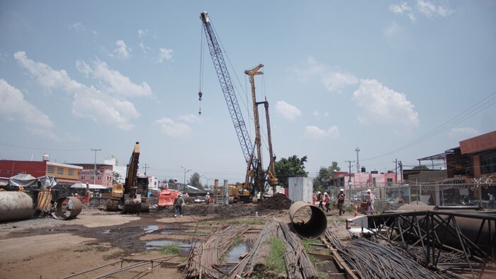 #Fotos | Construcción del teleférico de Uruapan, con avance del 46 %: Gladyz Butanda