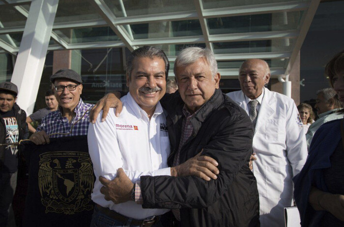 #Fotos | “Gracias AMLO, por no fallarle al pueblo de México”: Raúl Morón