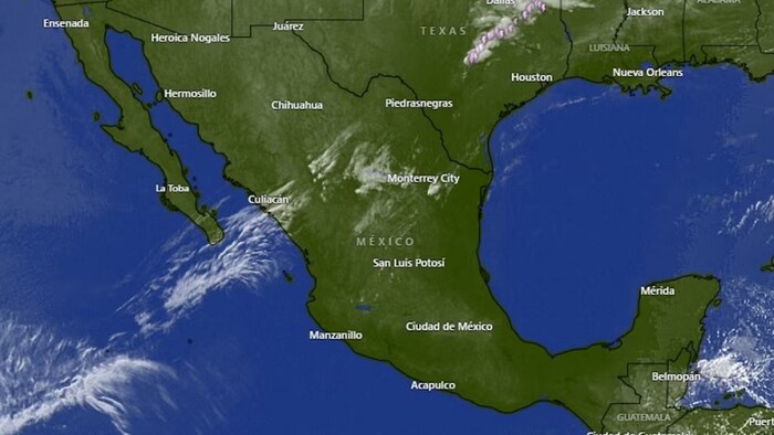 Frente Frío 25 dejará lluvias y heladas; 15 estados tendrán temperaturas máximas de hasta 40 °C