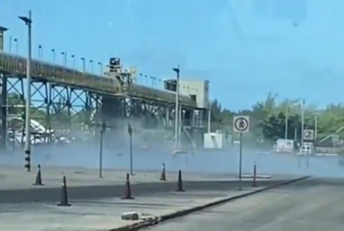 Fue liberación de vapor: Pemex rechaza fuga de gas en Dos Bocas, como se señaló en videos