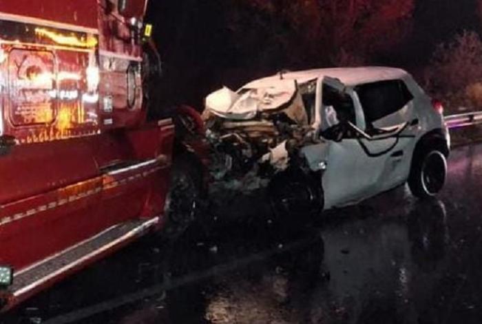 Fuerte choque en la Zacapu-Villa Jiménez deja una persona muerta