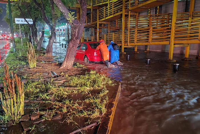 Fuertes lluvias continuarán esta semana en Morelia y Michoacán