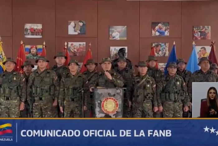 Fuerza Armada denuncia asesinato a "sangre fría" del equipo de seguridad de Maduro; respalda a Delcy Rodríguez