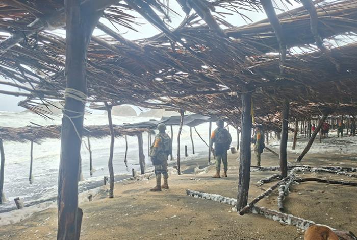 Fuerzas Armadas mantienen activo el Plan DN-III-E en Michoacán ante la tormenta tropical Rachel
