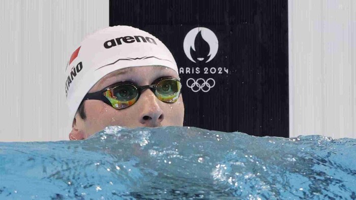 Gabriel Castaño queda fuera de la final de 50m libres