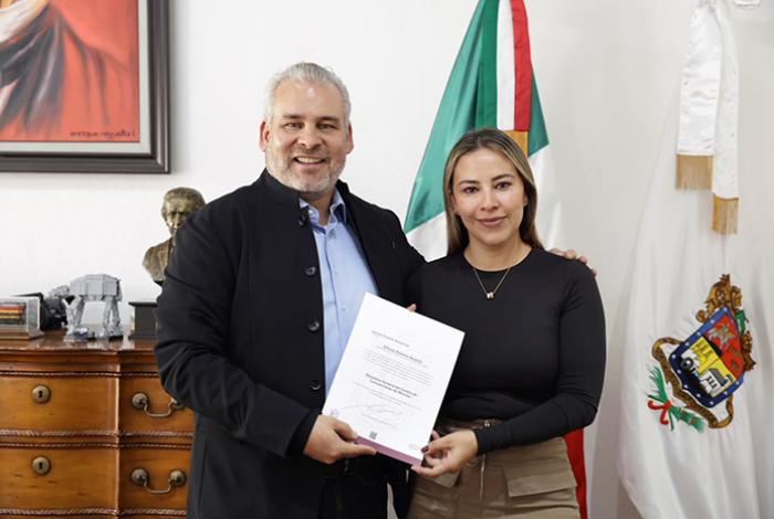 Gabriela Molina Díaz asume la dirección general del Centro de Convenciones y Exposiciones de Morelia