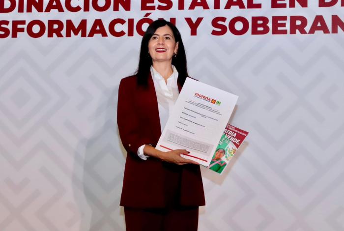 Gaby Molina va por la gubernatura de Michoacán