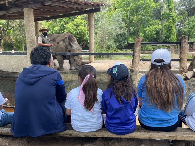 #Galería | Caritas felices exploran el curso de verano del zoológico