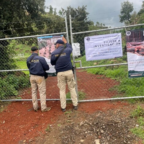 #Galería | Ejecuta FGE cateo en predio relacionado en delitos contra el ambiente