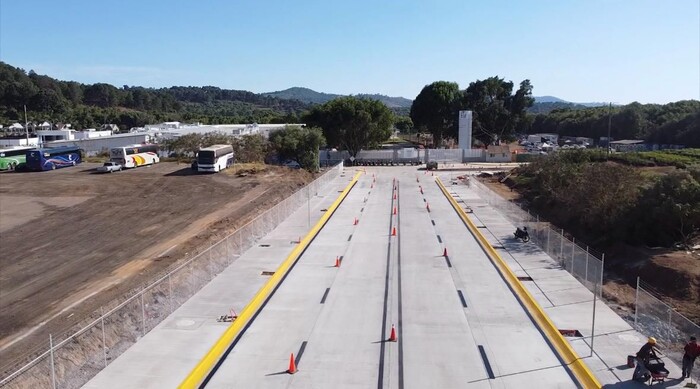 #Galería | Gobierno estatal construyó acceso a nuevo hospital del IMSS en Uruapan