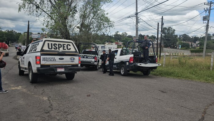 #Galería | Localizan cadaver baleado en choza a un costado del Río Grande Morelia