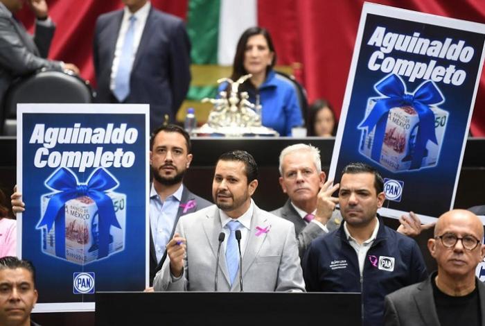 ¿Ganas menos de 18 mil pesos? PAN propone eliminar el ISR del aguinaldo