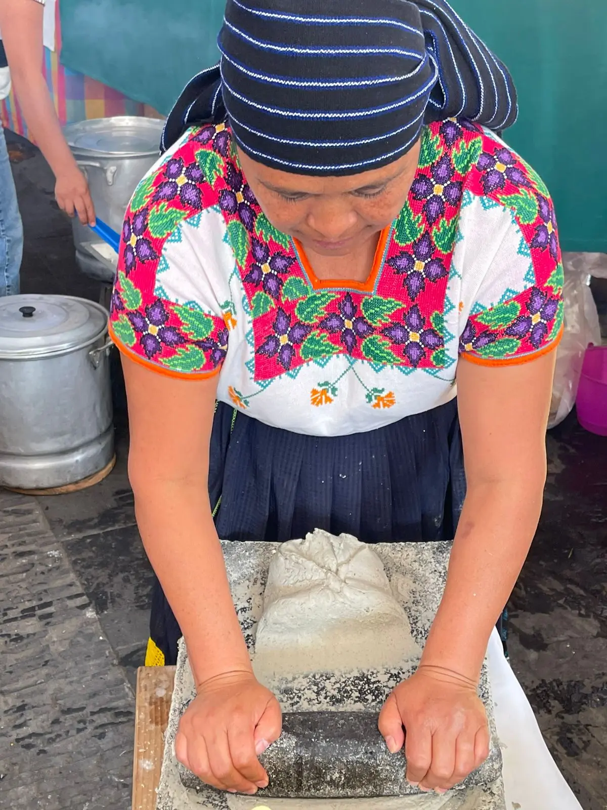 Gastronomía de Santa Fe de la Laguna estuvo presente en Tzintzuntzan