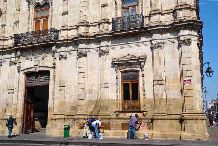 Gerencia del Centro Histórico redobla mantenimiento del corazón de Morelia