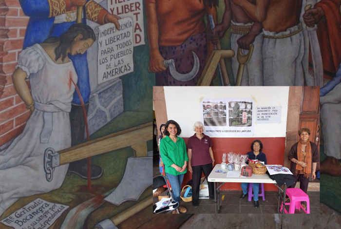 Gertrudis Bocanegra fue fusilada en una plaza de Pátzcuaro en 1817 y hoy alistan una colecta para dignificar el lugar