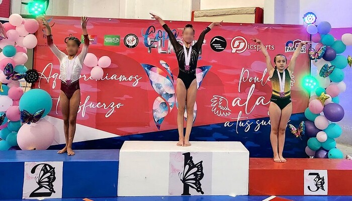 Gimnastas morelianas logran 10 medallas en evento nacional en Querétaro