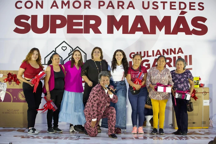 Giulianna Bugarini celebra a cientos de mamás morelianas con amor, regalos y música