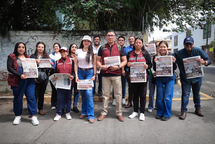 Giulianna Bugarini: Vecinos de Bucareli son nuestra guía para legislar con sentido humano
