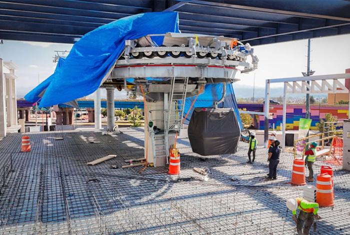 Gladyz Butanda sostiene que la obra del teleférico de Morelia va a un 60%