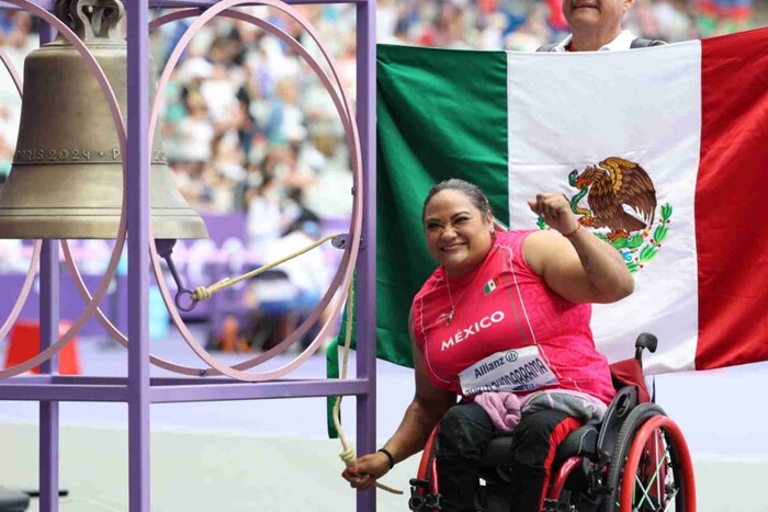 Gloria Zarza da a México el primer oro en los Paralímpicos 2024