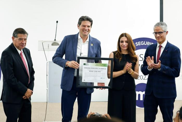 Gobierno de Alfonso Martínez, primero del país certificado en seguridad de la información