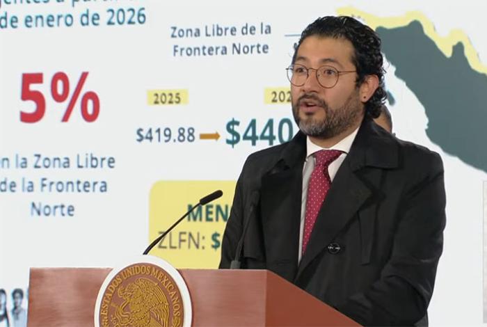 Gobierno de México anuncia aumento al salario mínimo general del 13%: de $278.80 a $315.04