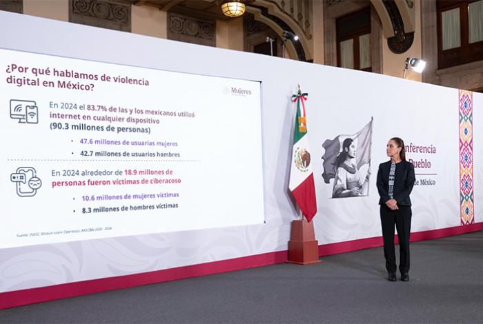 Gobierno de México pacta con Google, Meta y TikTok acciones para prevenir violencia digital contra las mujeres