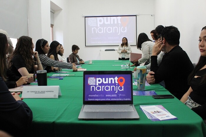 Gobierno de Morelia arranca capacitación de Punto Naranja en el Congreso del Estado