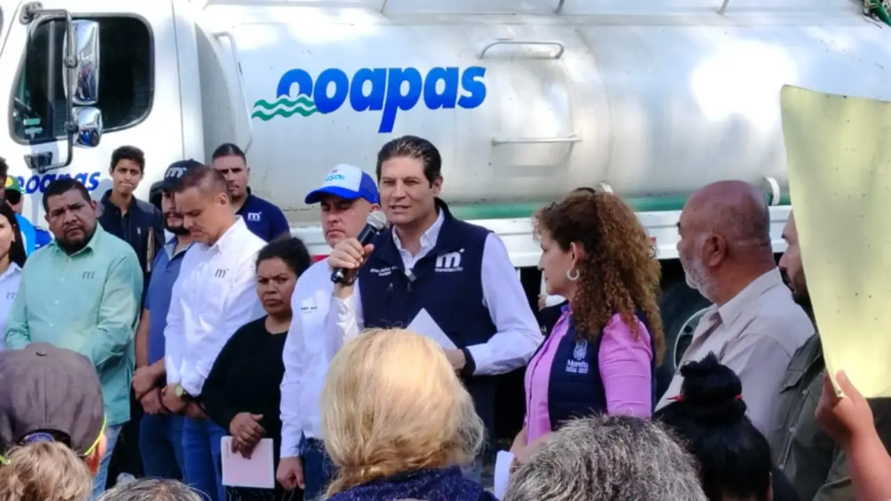 Gobierno de Morelia arranca programa “Suministro de agua potable en pipas”
