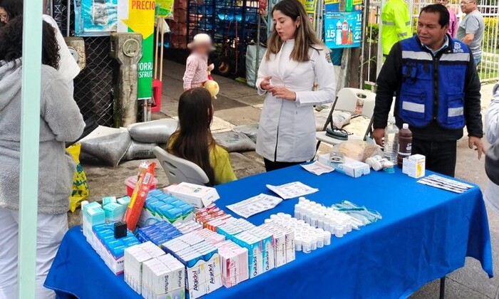 Gobierno de Morelia brinda servicios de salud en Hacienda Tiníjaro