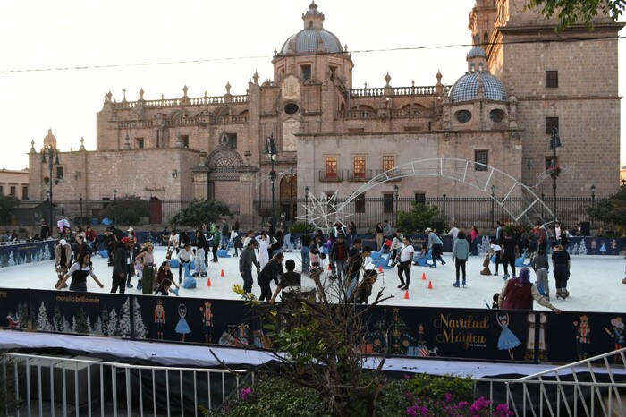 Gobierno de Morelia cerrará la Pista de Hielo 2024 con exhibición de Andrea Astráin