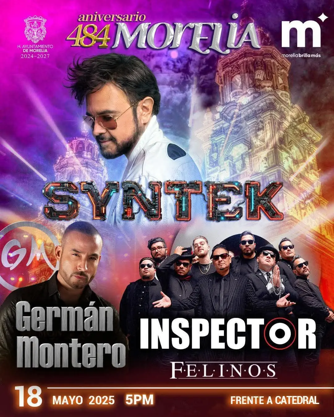 Gobierno de Morelia informa objetos prohibidos y recomendaciones para concierto de aniversario