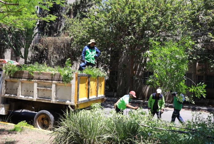 Gobierno de Morelia interviene áreas verdes y espacios públicos del Río Chiquito y Bulevar García de León