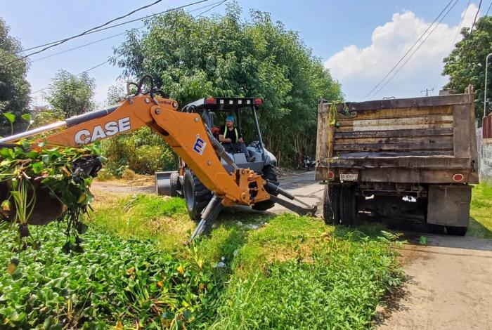 Gobierno de Morelia mantiene acciones para la limpieza de drenes y arroyos