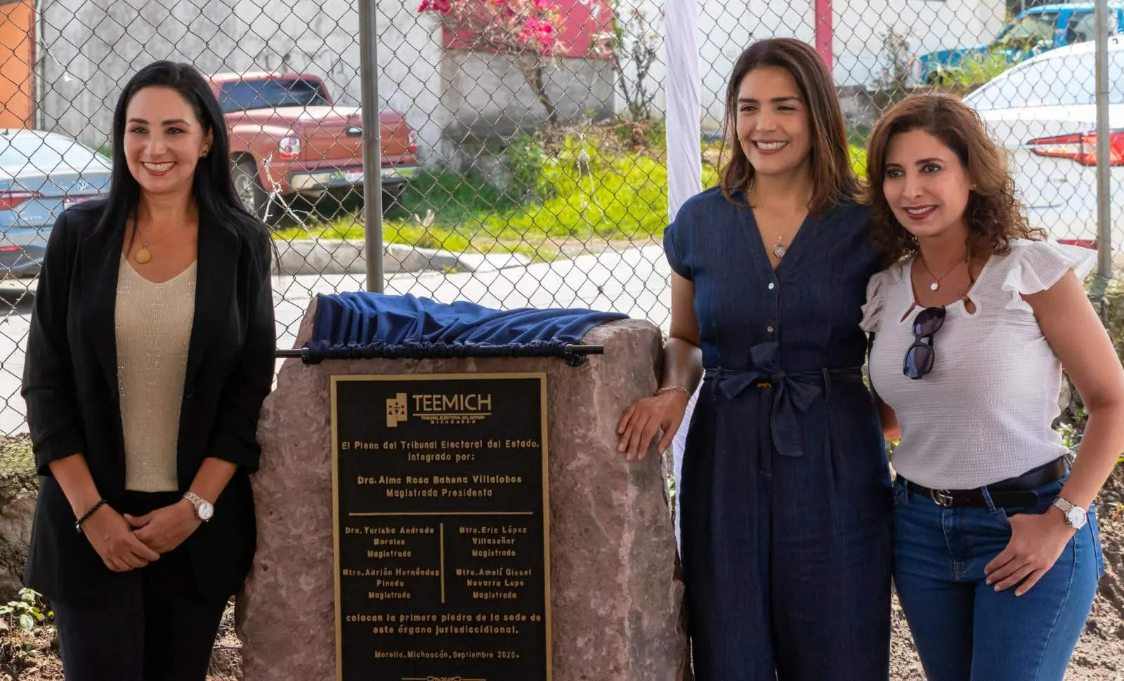 Gobierno de Morelia participa en colocación de primera piedra en nueva sede del TEEMICH