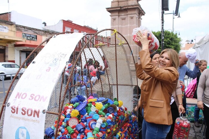 Gobierno de Morelia recaba más de 250 mil taparroscas PET en apoyo a Casa AMANC