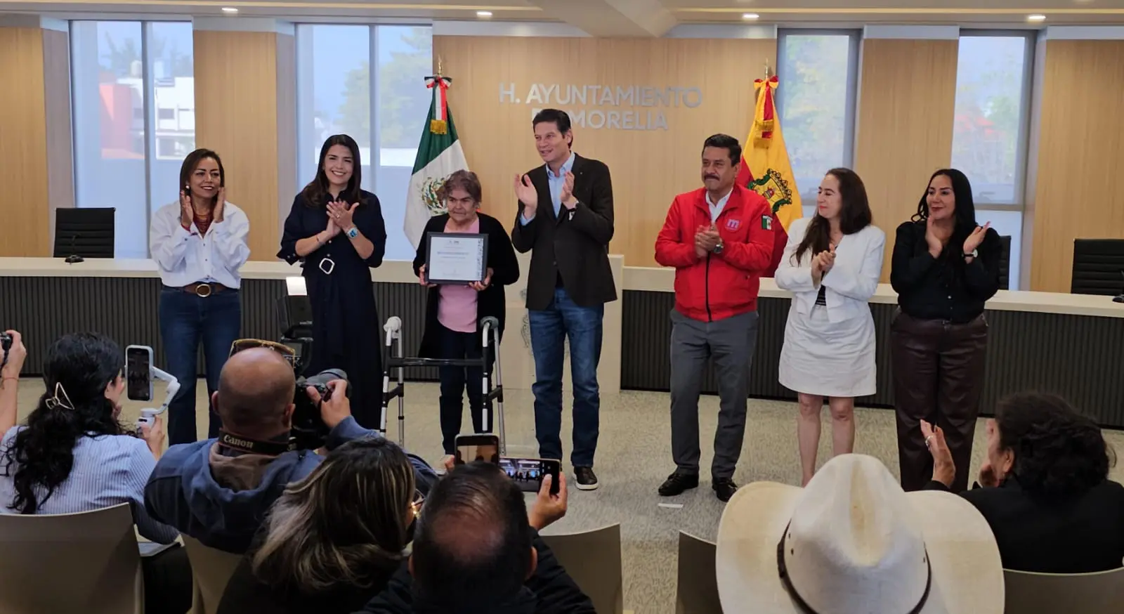 Gobierno de Morelia reconoce a mujeres rurales en su día