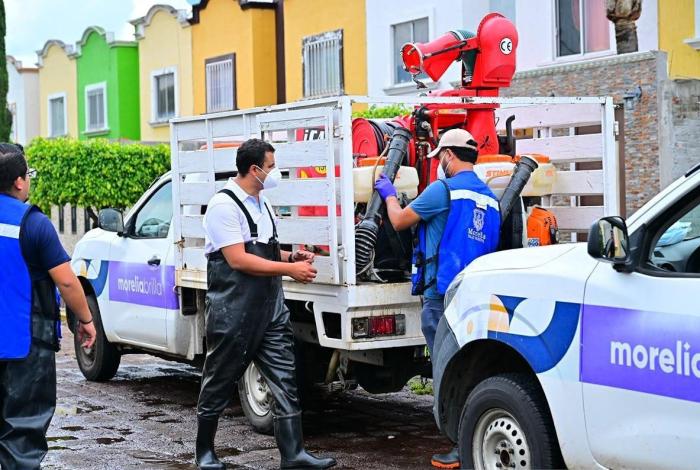 Gobierno de Morelia refuerza acciones preventivas contra el dengue