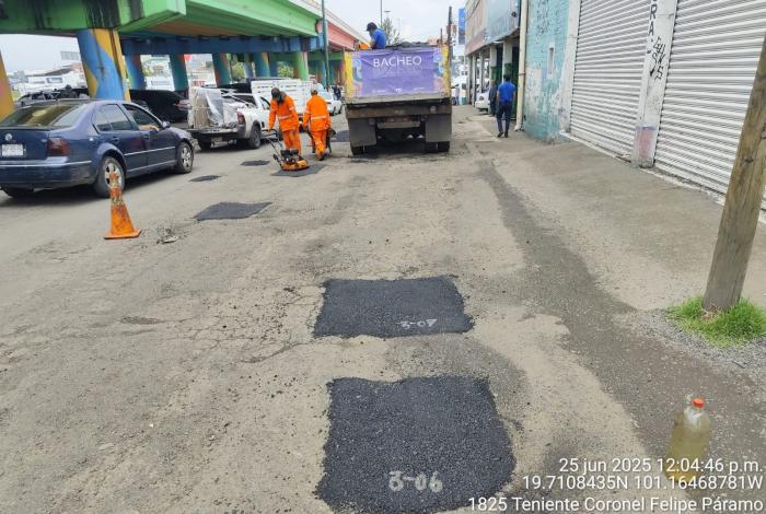 Gobierno de Morelia responde con acciones inmediatas de bacheo; interviene salida a Charo