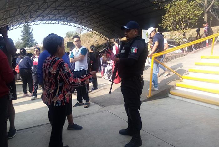 Gobierno de Tarímbaro da seguimiento a los hechos reportados en la Secundaria Técnica No. 138