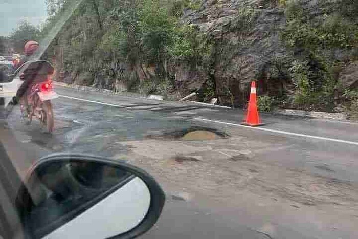 Gobierno estatal repararán baches de la carretera Morelia-Pátzcuaro