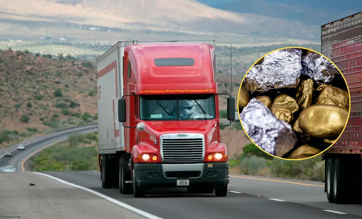 Golpe millonario en carretera: roban 33 toneladas de oro y plata