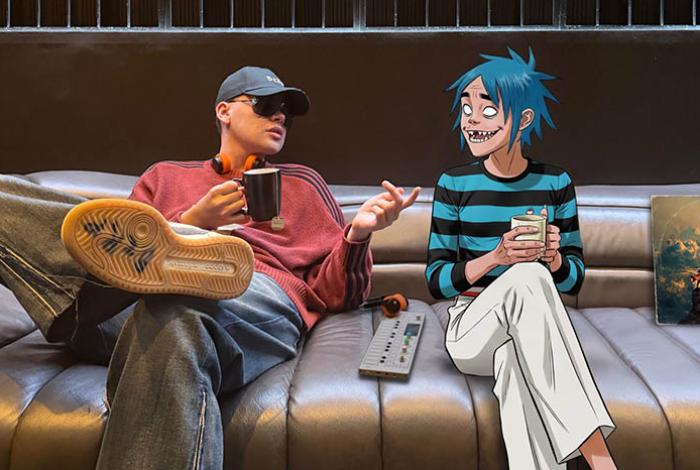 Gorillaz se unen a Bizarrap en ‘Orange County’, sencillo de su próximo disco