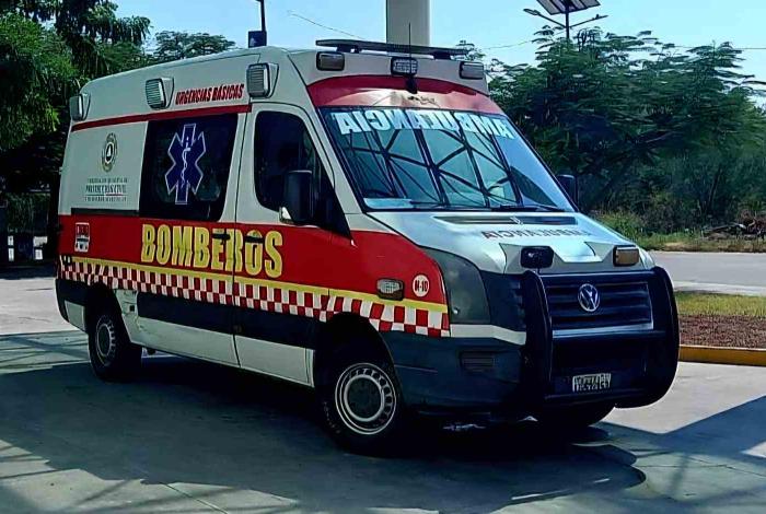 Grave motociclista al protagonizar choque contra una camioneta