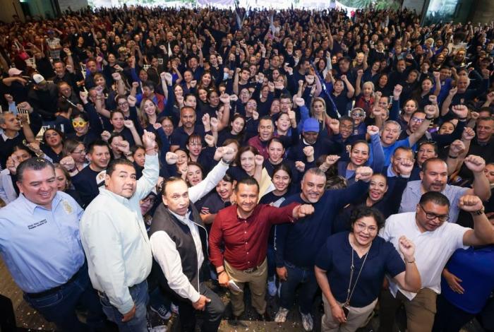 Gremios de Michoacán cierran filas con Torres Piña y Claudia Sheinbaum